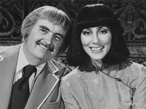 Bob Keeshan, who played Captain Kangaroo, with Cher, 1973. : r ...