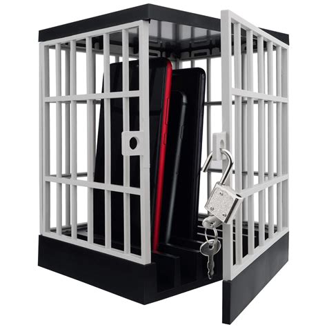 Buy Gemaxvoled Cell Phone Jail Lock Box, Gold Mobile Phones Prison