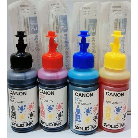 Jual Tinta Refill Infus Canon IP2770 MG2570 MP287 E410 Free Suntikan