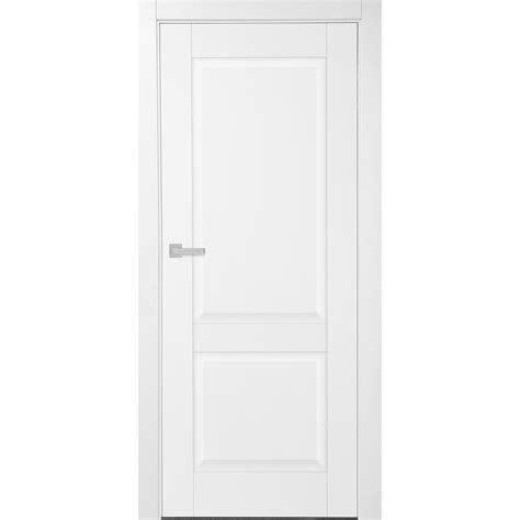 Межкомнатная дверь PRADO 2 Белый матовый CPL – durvis1.lv