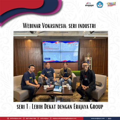 Webinar Vokasinesia Erajaya Group Inovasi Program Kemitraan Untuk