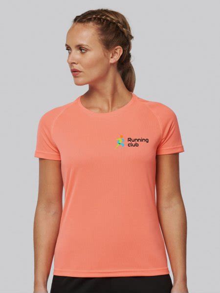 T Shirt De Sport Pour Femme Personnalis Respirant Mister Tee