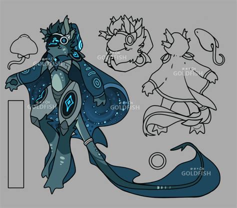 Unfinished Stingray Themed Protogen Adopt Heres The Progress Art By