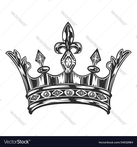 Royal Crown Outline