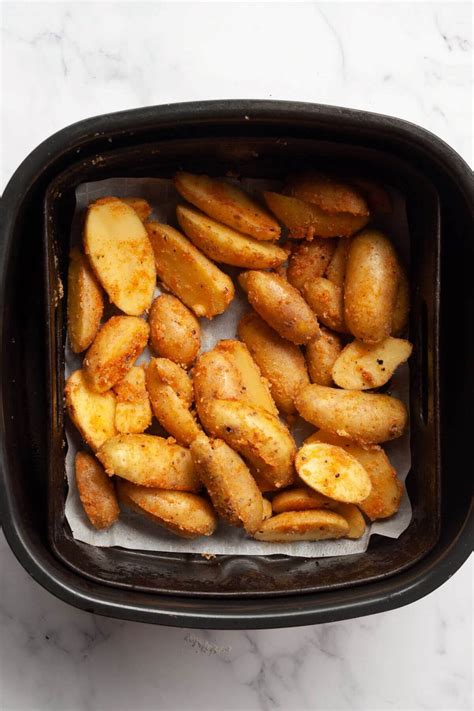 Air Fryer Fingerling Potatoes Healthful Blondie