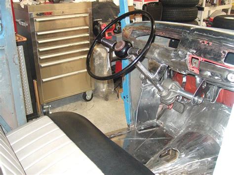 Candy S Hot Rod Supply Deuce Build Update 41 Ford Dash And Sprint Car Steering