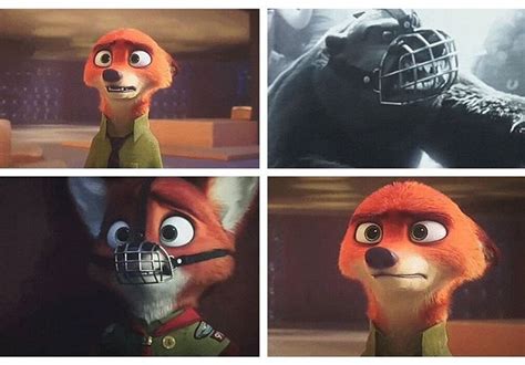 Four Different Pictures Of The Same Character In An Animated Movie