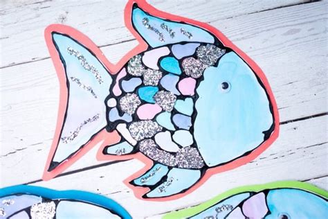 Rainbow Fish Craft With Free Template - The Best Ideas for Kids