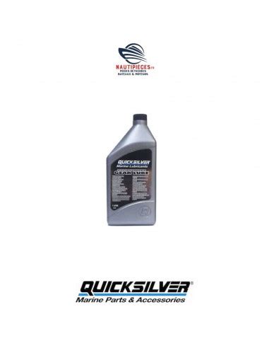 858064QB1 Bidon Huile Embase HI PERF SAE90 1 Litre QUICKSILVER MERCURY