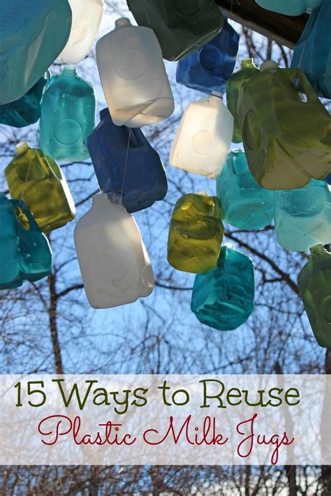 15 Creative Ways To Reuse Plastic Milk Jugs Plastic Milk Milk Carton Crafts Milk Jug Crafts