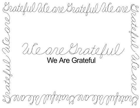 We Are Grateful - Anne Bright Designs