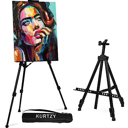 VADOSARI Artist Metal Easel Stand Height Adjustable Painting Easel