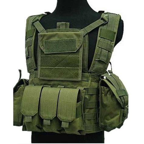 Chaleco Scout Vest Pro Verde Acm Airsoft Montequinto