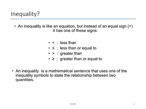 Lecture 7 (inequalities) | PPTX