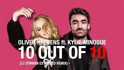 Oliver Heldens Ft Kylie Minogue 10 Out Of 10 Vj Zenman Remix Karaoke Instrumental Version