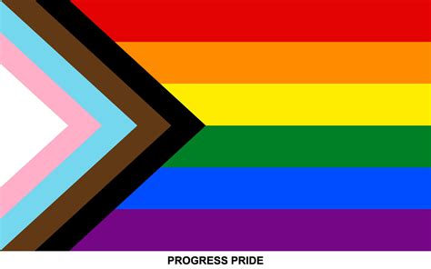 Flag of PROGRESS PRIDE, PROGRESS PRIDE flag 45960599 Vector Art at Vecteezy