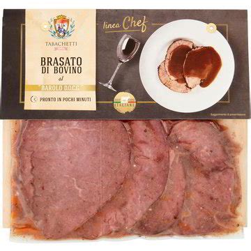 Vitellone Brasato Al Barolo A Fette Tabachetti G Coop Shop