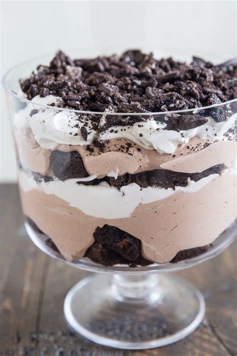 Oreo Brownie Trifle Recipe Culinary Hill