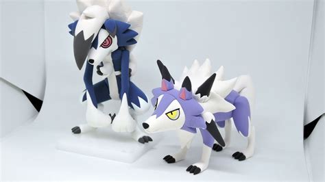 I Made Ash Lycanroc Dusk Form With Air Dry Clay Rpokemon