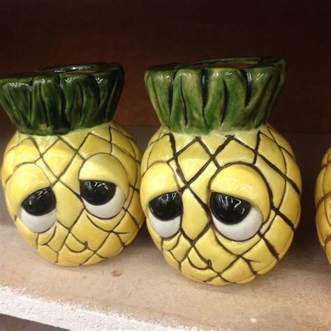 Our Cute Pineapple Tiki Mugs