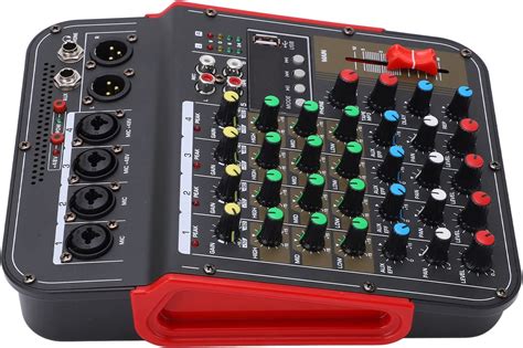 Console De Mixagem Profissional Entrada USB Plugue Dos EUA AC100240V