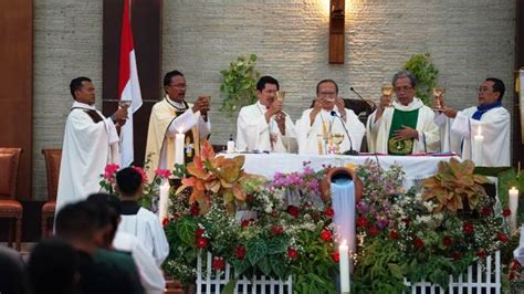 Kardinal Ignatius Suharyo Hardjoatmodjo Lakukan Kunjungan Pastoral Ke