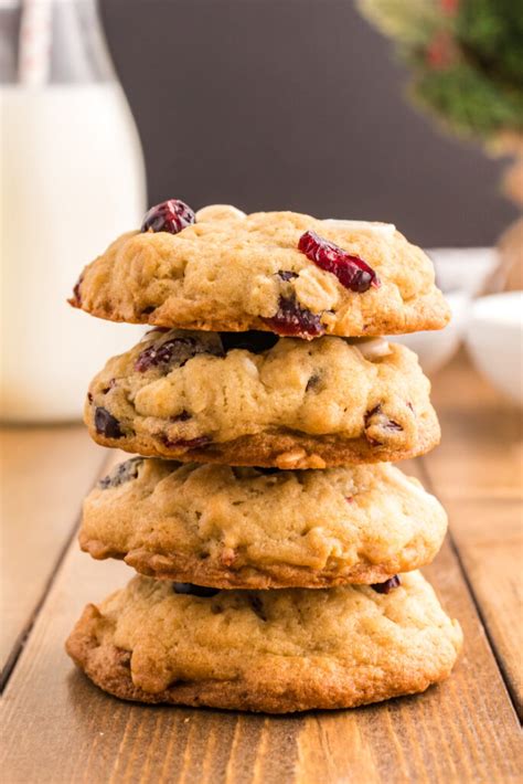 White Chocolate Cranberry Oatmeal Cookies This Is Not Diet Food