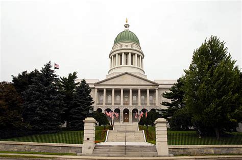 State Capitol Building Augusta Maine Stock Photos, Pictures & Royalty ...