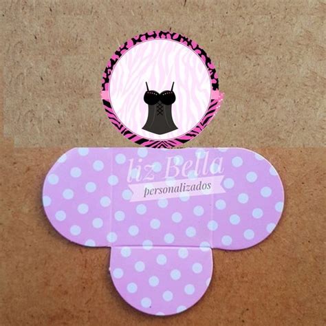 Forminhas para Doces Chá de Lingerie 100 Unidades Elo7