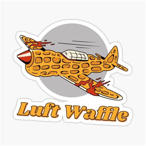 "The Luft Waffle - Meme" Sticker for Sale by infleims | Redbubble