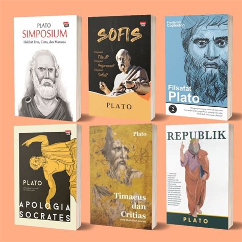 Jual Paket Buku Sofis Simposium Apologia Socrates Filsafat Plato