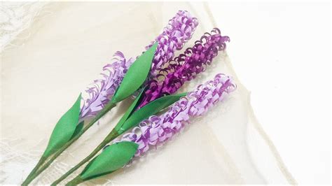 Como Hacer Flores De Papel Lavanda Super Faciles Y Rapidas Diy