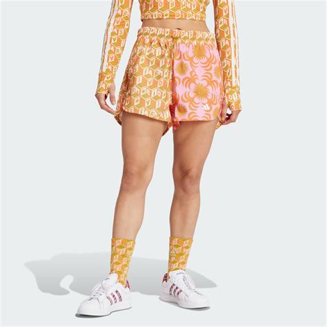 Adidas Adidas X Farm Rio Pacer Shorts Pink Adidas Uae