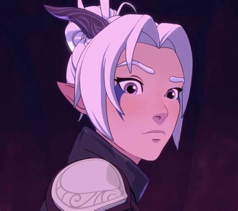 The Dragon Prince S4 Rayla Icon Nel 2024 Draghi