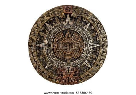 Isolated Ancient Aztec Calendar Stock Photo 538306480 | Shutterstock