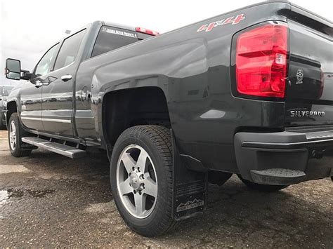 2014 2018 Chevy Silverado High Country Gatorback Mud Flap Set Gb1223cuthc~gb1223hc~gb766385