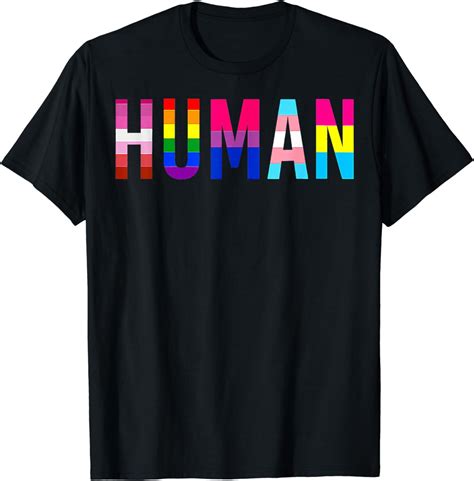 Human Rainbow Proud Lgbtq Lgbt Flag Trans Gay Pride Month T Shirt Walmart