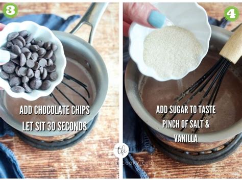 How To Make Hot Chocolate With Chocolate Chips The Fresh Cooky