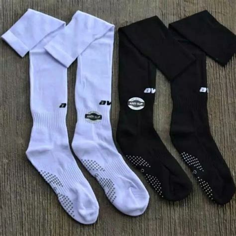 Jual Kaos Kaki Panjang Avo Anti Slip Tebal Original Sepak Bola Futsal Olahraga Shopee Indonesia