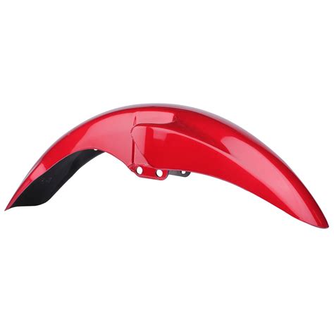 Front Mudguard For Super Splendor O M Red Amazon In Car Motorbike