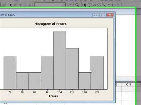 MINITAB Lesson Charts And Graphs YouTube