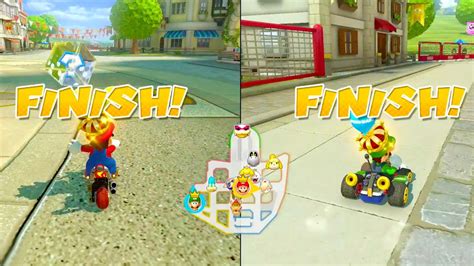 Mario Kart 8 Deluxe Balloon Battle 2 Players Gameplay Multiplayer