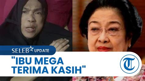 Akhirnya Megawati Soekarnoputri Beri Bantuan Dorce Gamalama Sang