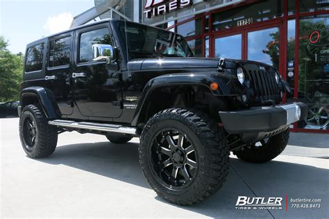 Jeep Wrangler with 20in Black Rhino Sierra Wheels exclusively from ...