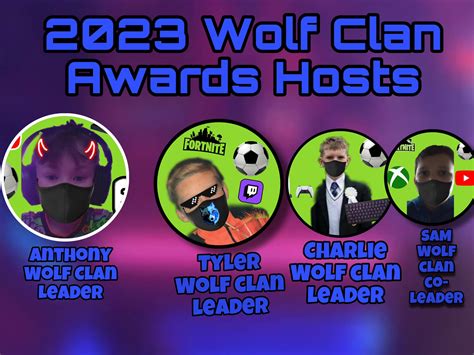 Wolf Clan - Are 2023 Hosts Of Wolf Clan Awards!