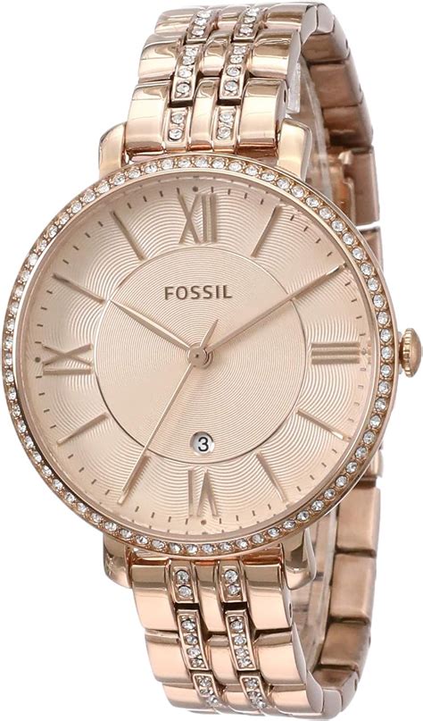 Buy Fossil Jacqueline Analog Rose Gold Dial Women S Watch ES3546 At