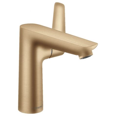 Hansgrohe Talis E Brushed Bronze Basin Mixer Tap 150 With Pop Up Waste