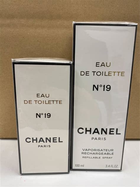 Yahooオークション 7076a Chanel No19 香水 パルファム 100ml Eau