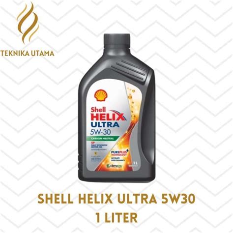 Jual Shell Helix Ultra 5w30 5w 30 1 Liter Di Seller Teknika Utama