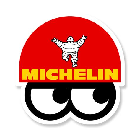 MICHELIN Laminated Vinyl Decal Cafe Racer Bretagne Clicboutic